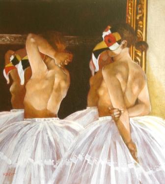 Dancers With Mirror