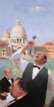ALAN KINGSBURY - wine tasting grand canal