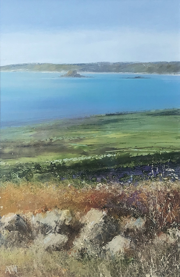 AMANDA HOSKIN - autumn fields, st martins, isles of scilly