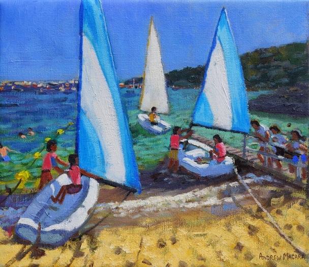 ANDREW MACARA  - sailing school, calella de palafrugell