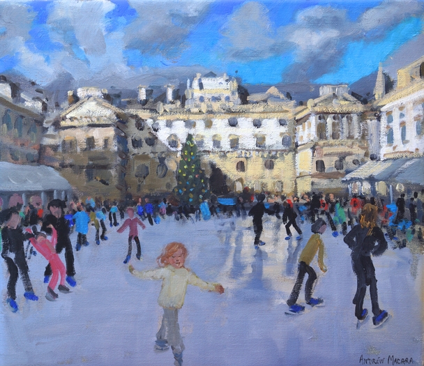 ANDREW MACARA  - christmas, somerset house, daytime