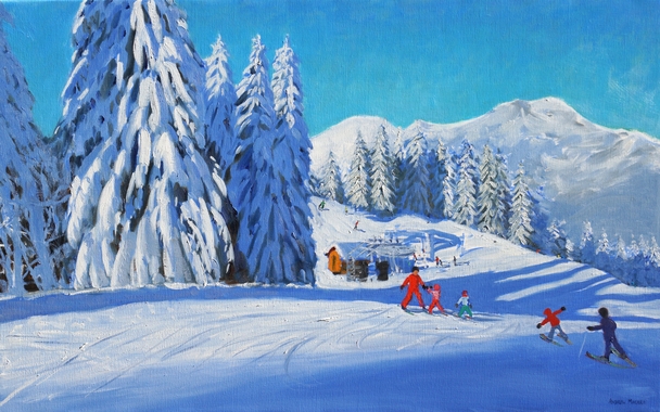 ANDREW MACARA  - the ski lesson, morzine