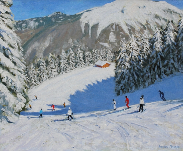 ANDREW MACARA  - morning ski, morzine