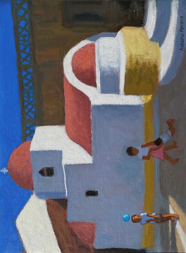 ANDREW MACARA  - playing by the church