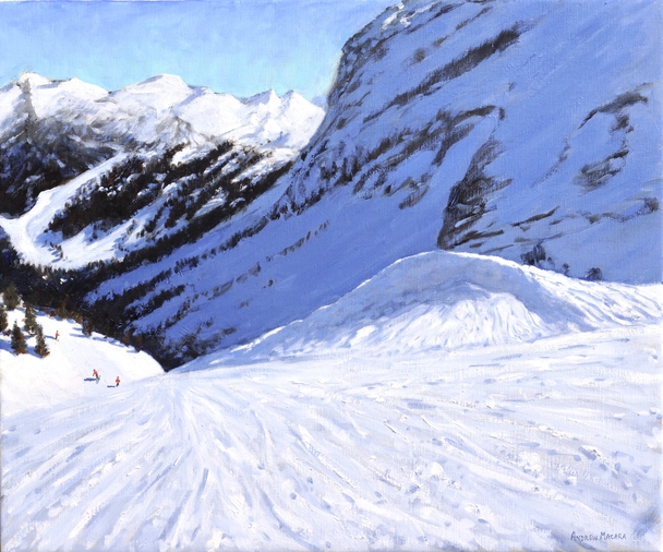 ANDREW MACARA  - into the valley, courchevel, france