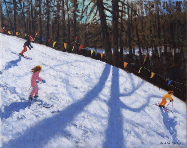 ANDREW MACARA  - skiing the three valleys, france