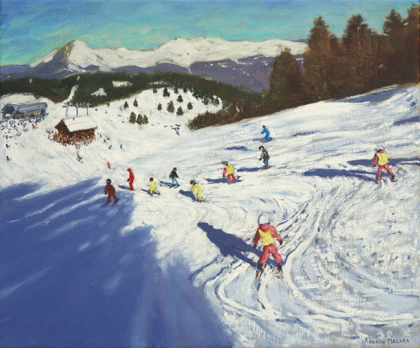 ANDREW MACARA  - ski school, samoens, grand massif, france