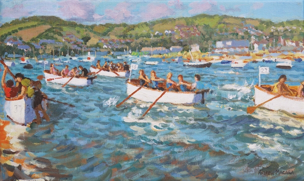 ANDREW MACARA  - ladies race, shaldon, devon