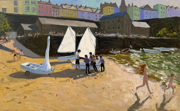 ANDREW MACARA  - sailing lesson, tenby