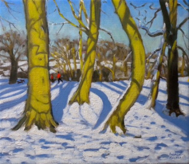 ANDREW MACARA  - green trees, wash lane