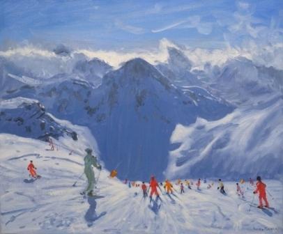 ANDREW MACARA  - mountain shadows, tignes