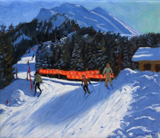 ANDREW MACARA  - ski run la clusaz