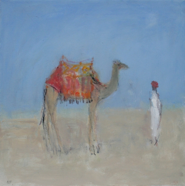 Camel in the Desert