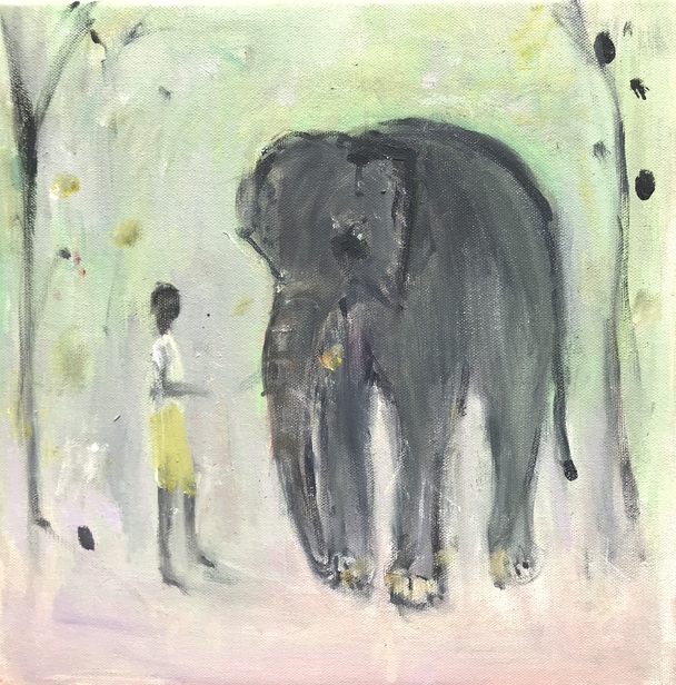 Elephant and Boy