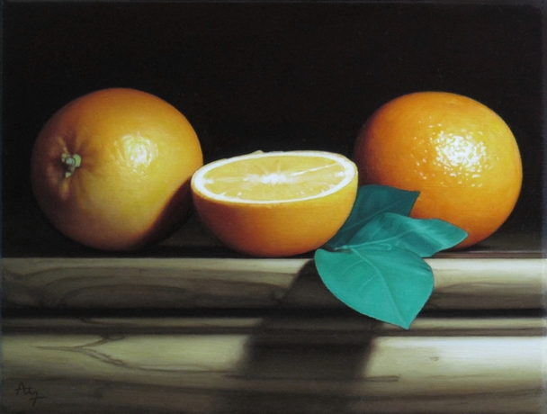 British Artist ANTHONY ELLIS - Still Life with Oranges