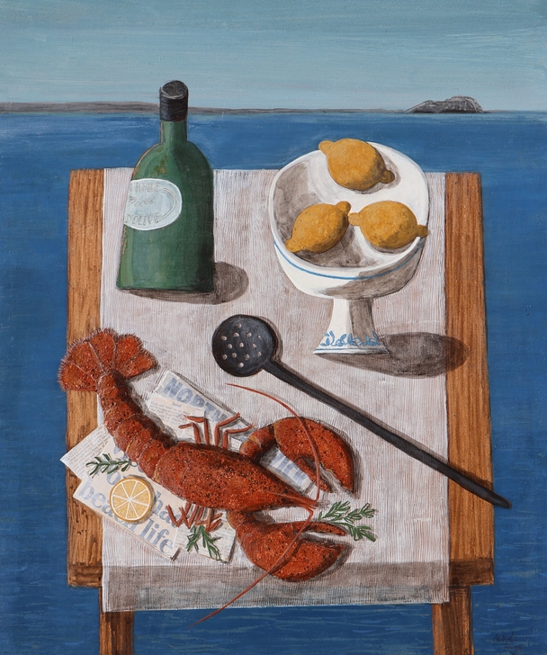 Scottish Artist ASTRID TRÜGG - East Coast Lobster