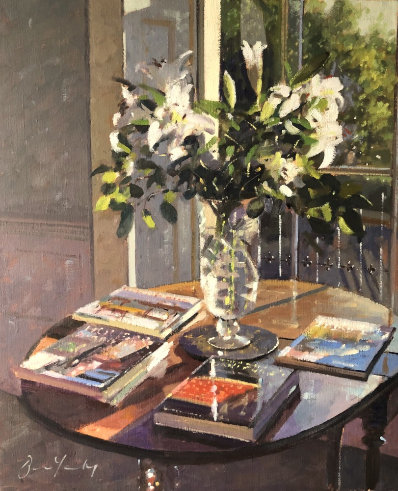 Bruce Yardley - white lilies