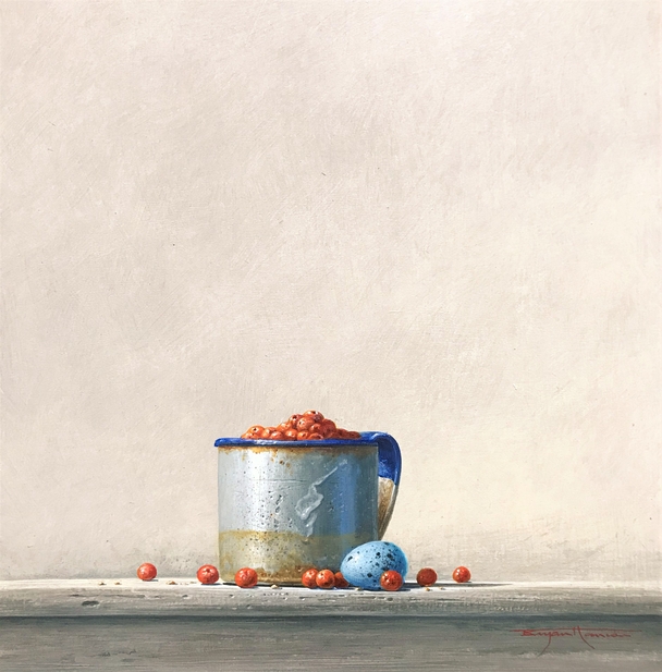 BRYAN HANLON - berries and thrush egg i