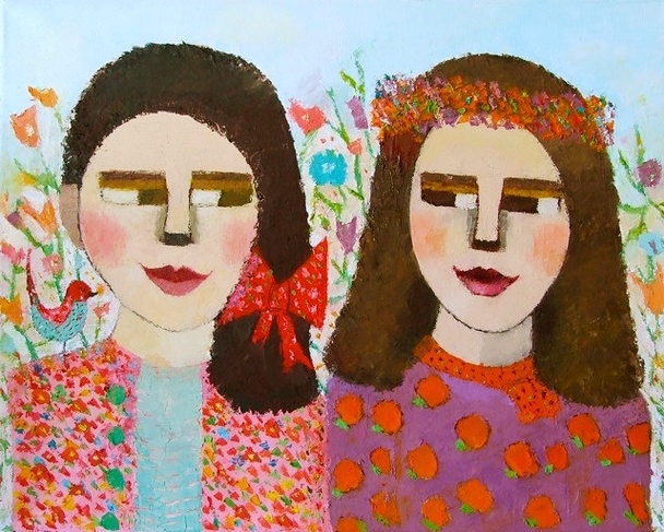 CATRIONA MILLAR - garden girls