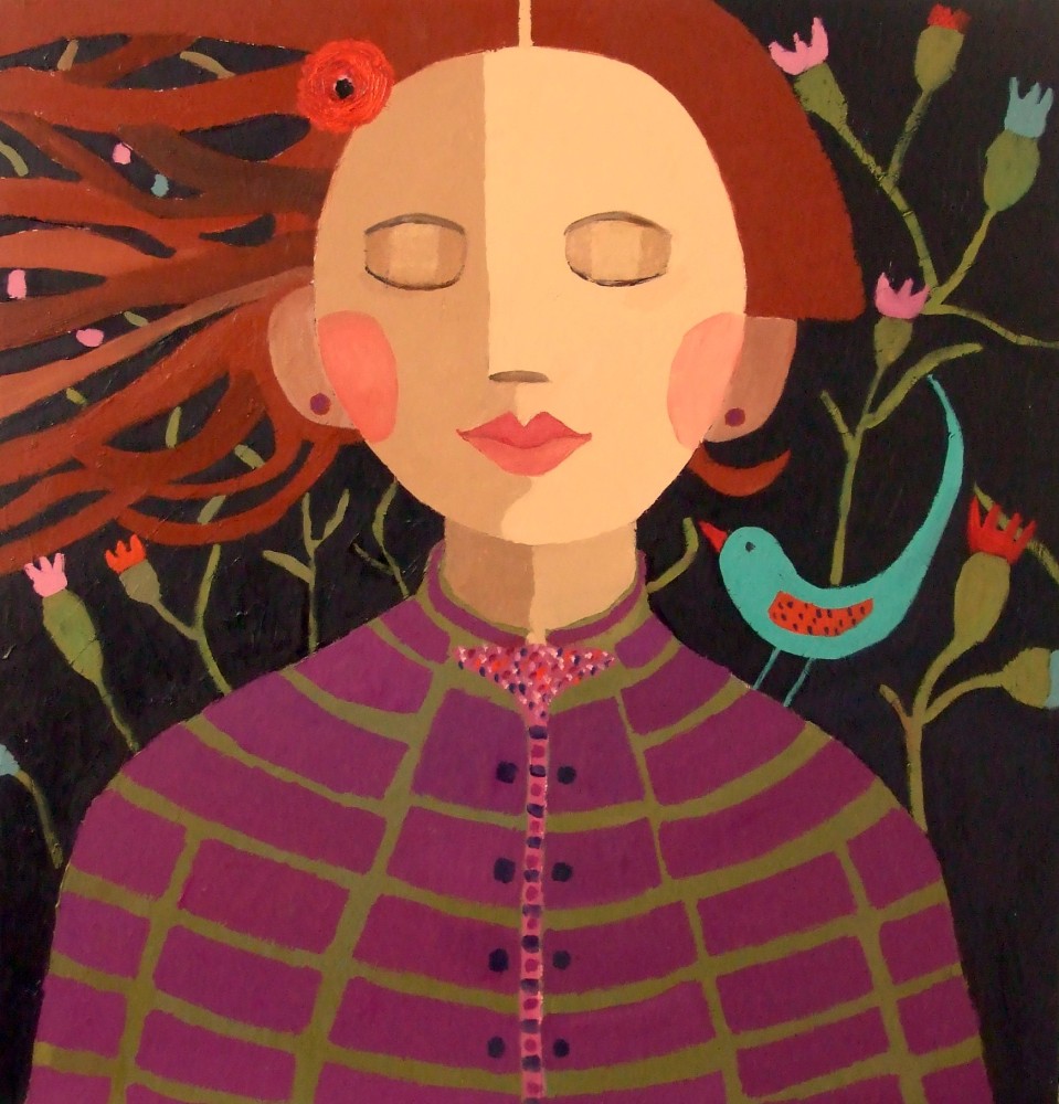 Scottish Artist CATRIONA MILLAR - Josefine and Little Wing