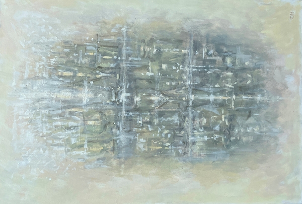 Contemporary Still Life with Glasses