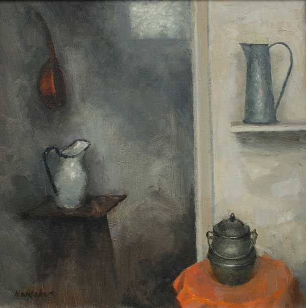 CHARLES HARDAKER - metaphysical still life