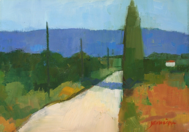 CHARLES JAMIESON - side road, luberon