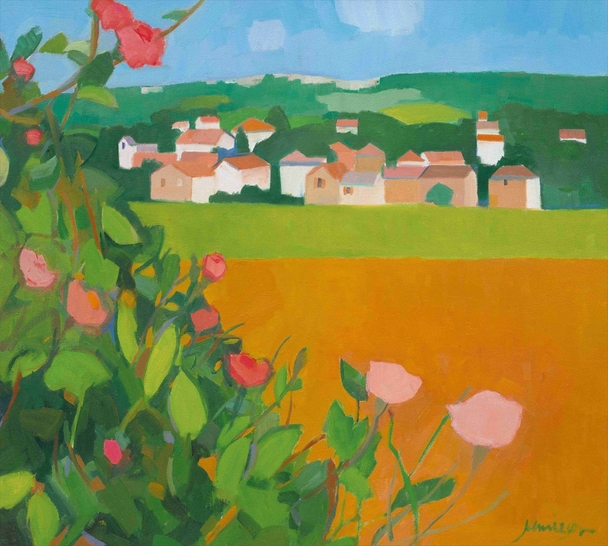 CHARLES JAMIESON - roses, frontenas