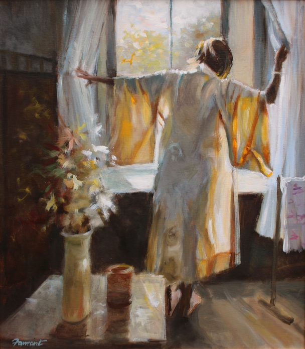 British Artist David Farrant - The Visitor