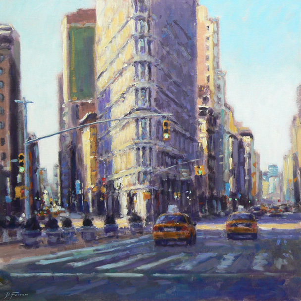 DAVID FARREN - morning sun, flatiron building, new york