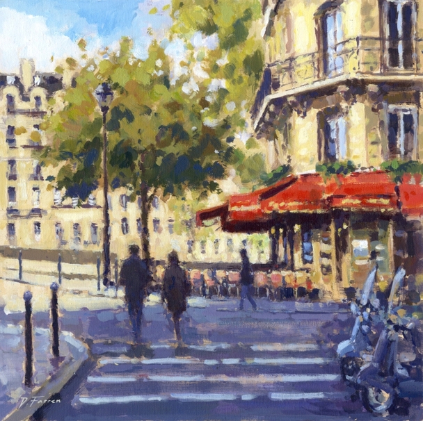 Towards Pont Saint-Louis, Paris