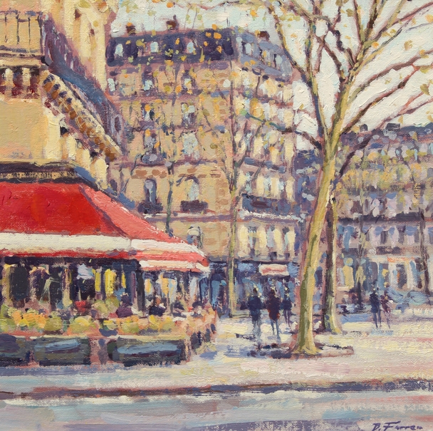 DAVID FARREN - winter sunshine, paris