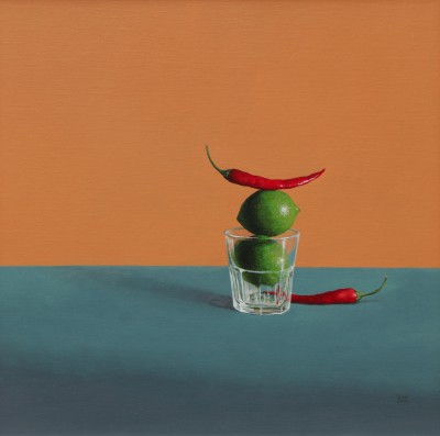 British Artist David Gleeson - Chilli, Lime II