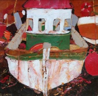 DAVID SMITH - the prawn boat, eyemouth harbour