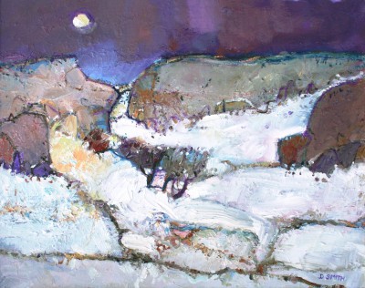 Evening Snow, Kilpatrick Hills