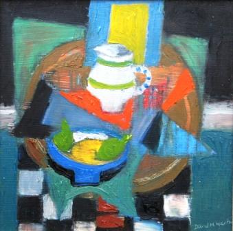 The Jug and Fruit Bowl