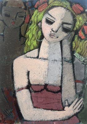 British Artist ENDRE RODER - Jennifer