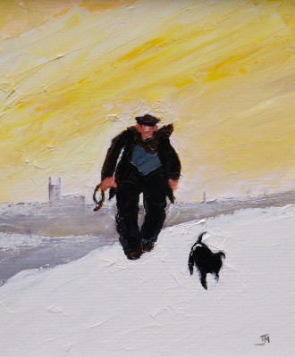 HEATHER MOSELEY - snowy walk