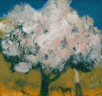 Scottish Artist HELEN TABOR - Under the Cherry