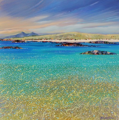 HOPE BLAMIRE - evening glow, sanna bay, ardnamurchan