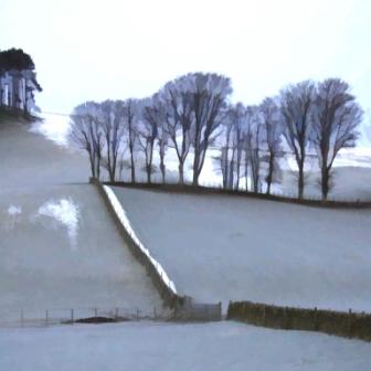 IAN LEDWARD - winter near broughton