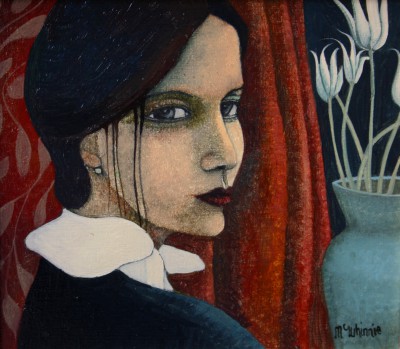 IAN MCWHINNIE - girl at the window 