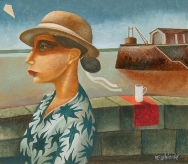 IAN MCWHINNIE - quiet morning, normandy