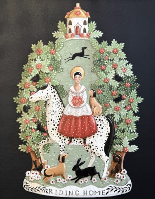 British Artist JANE WINTON - Riding Home