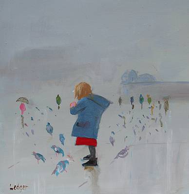 JANET LEDGER - feeding birds