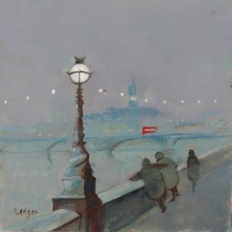 JANET LEDGER - mist over the thames