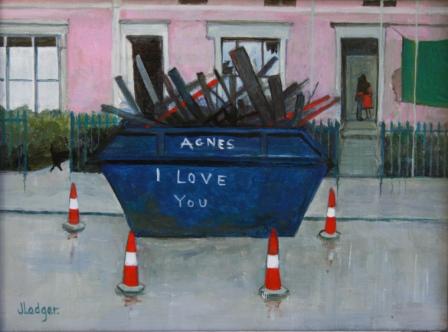 JANET LEDGER - skip outside renovation of house