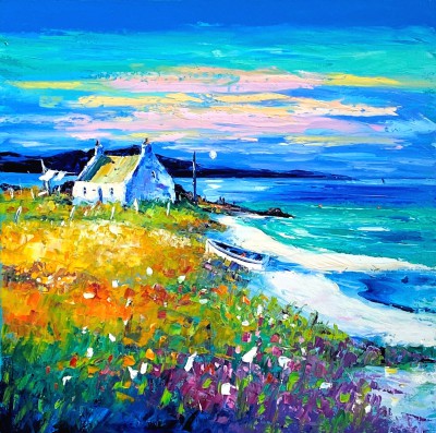 JEAN FEENEY - evening approaches, isle of lewis