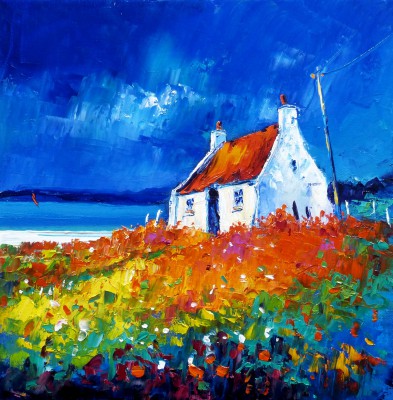 JEAN FEENEY - hot summer day, isle of barra