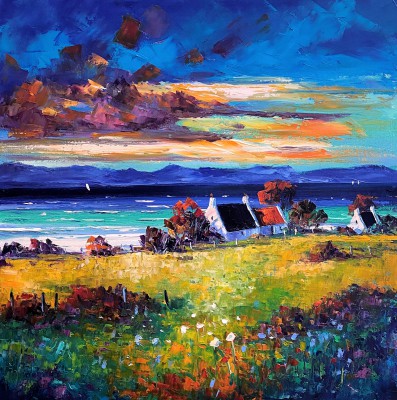 JEAN FEENEY - across loch hourne, isle of skye